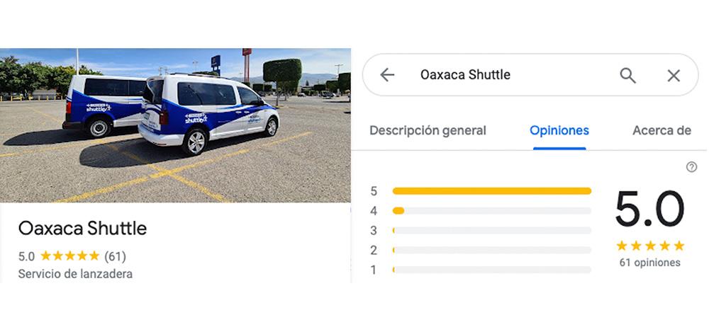 Reviews Oaxaca Shuttle